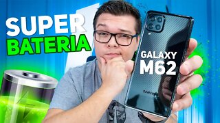 Samsung Galaxy M62 | A MELHOR BATERIA ENTRE OS SMARTPHONES! Vale a PENA COMPRAR ELE?