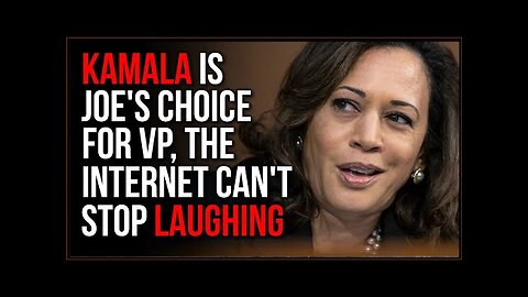 Biden Picked Kamala Harris As VP And The Internet Can't Stop Laughing