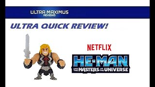 💥 Ultra Quick Review He-Man Eternia Minis | Netflix He-Man and the Masters of the Universe