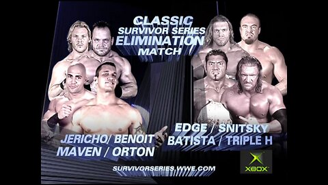 Team Triple H vs Team Randy Orton Survivor Series 2004 Highlights