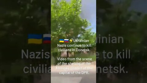 Ukrainian Forces Continue To Kill Civilians In Donetsk, Scenes Of The Shelling Of Kirovsky District