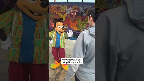 Meeting Max Goof with Goofy’s voice