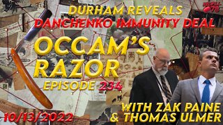 Who Gave Danchenko Immunity & Why? on Occam’s Razor Ep. 234