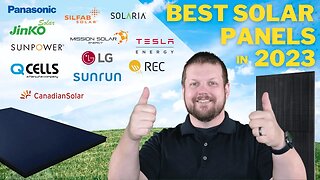 The Best Solar Panels in 2023! Top 5 Models Revealed