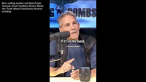 CBDCs | Grant Cardone "Banks Are Not Carrying Cash Because They Are Fractionalized Banking." + Catherine Austin Fitts Explains How Central Bank Digital Currencies Work.