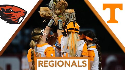 Oregon State vs #11 Tennessee Softball (Regionals) | 2022 College Softball Highlights