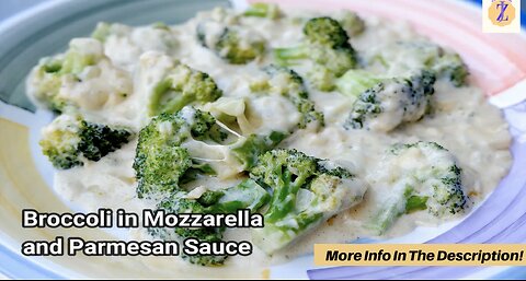 How to lose wight fast & easy with Custom Keto Diet, Keto Broccoli in Mozzarella and Parmesan Sauce