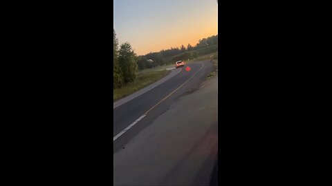 Driving wrong way on highway