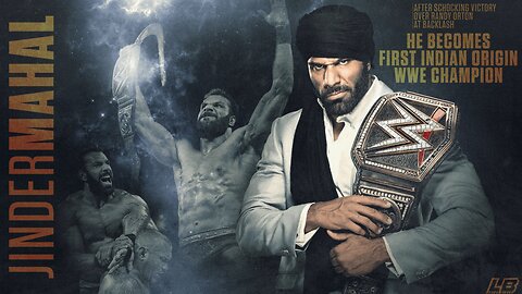 "Jinder Mahal: From Underdog to WWE Champion - The Inspirational Journey of a Wrestling Superstar!"
