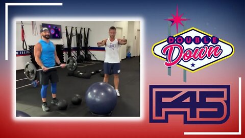 F45 TRAINING VLOG: DOUBLE DOWN WORKOUT | Strength