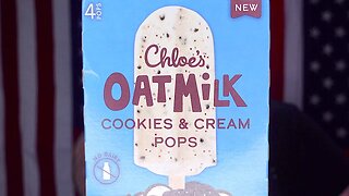 Chloe's Oat Milk Cookies & Cream Pops Review