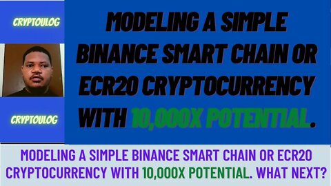 Modeling A Simple Binance Smart Chain Or Ecr20 Cryptocurrency With 10,000x Potential. What Next?