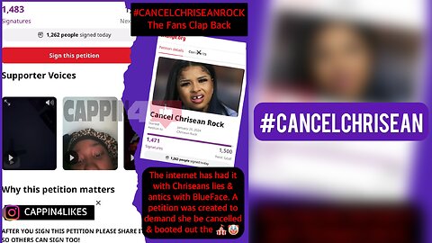 CANCEL CHRISEAN ROCK - Fans Created a Petition