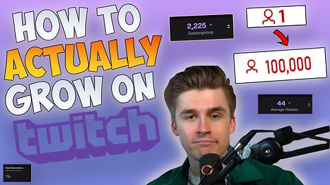 How To ACTUALLY Grow On Twitch In 2023 - Updated Tips And Tricks