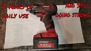 Harbor Freight EarthquakeXL3/8 impact 2 year review. #harborfreight #toolreview #Earthquake #impact