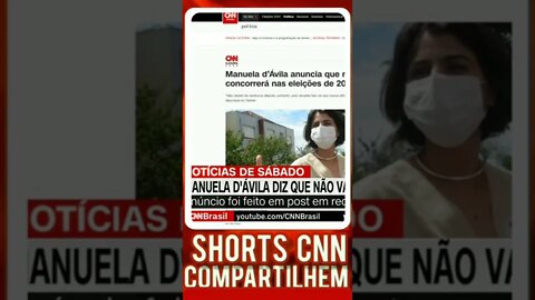 Manuela d’Ávila anuncia que não concorrerá nas eleições de 2022 | @shortscnn