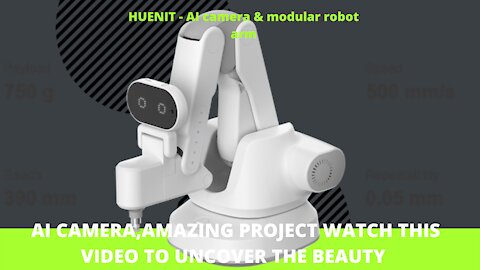 HUENIT - AI camera & modular robot arm