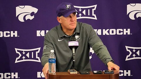 Kansas State Football | Chris Klieman Postgame Press Conference | Tulane 17, K-State 10