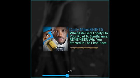 Daily MindSHIFTS Episode 108