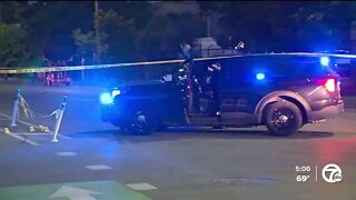 Detroit officer allegedly struck by a vehicle in Corktown after confronting alleged street racer