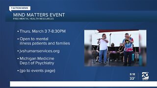 Mind Matters event with free mental health resources