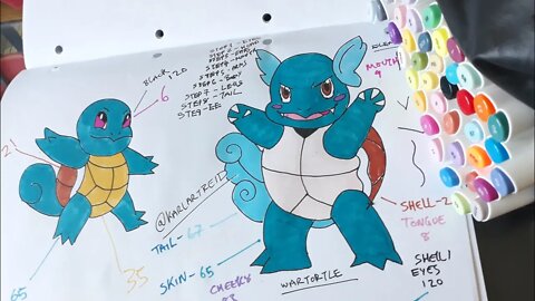 HOW TO DRAW POKEMON WARTORTLE STEP BY STEP EASY