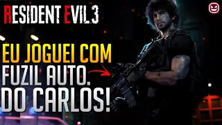 Como Pegar o Fuzil Automático no RESIDENT EVIL 3 REMAKE DEMO