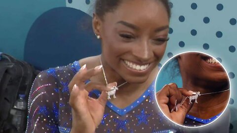 Satan makes a cameo at Paris Olympiad! - Simone Biles #TRUMP #HARRIS #OLYMPICS #CROWHOUSE #CRENSHAW