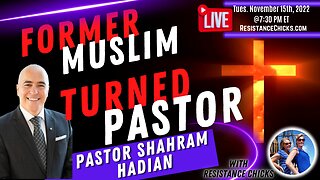 LIVE Interview: Former Muslim, Turned Pastor! Shahram Hadian