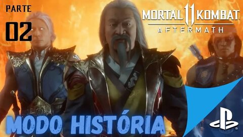 🕹🎮Mortal Kombat 11 Aftermath - #02 - DUBLADO - SEM COMENTÁRIOS