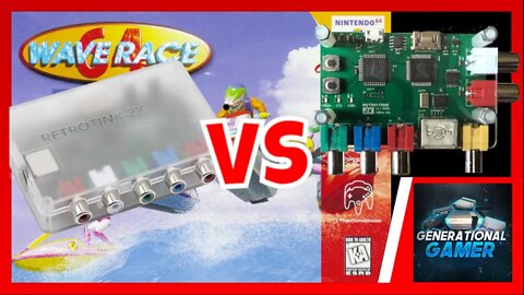 RetroTink 2x Classic Vs. Pro - The Titanic Fight (Featuring Wave Race 64)