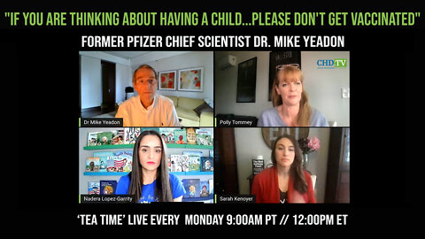 "If You Are Thinking About Having A Child...Please Don't Get Vaccinated" - Former Pfizer Chief Scientist Dr. Mike Yeadon