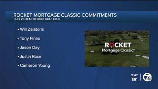 Rocket Mortgage Classic announces first group of player commitments for 2022 tournament