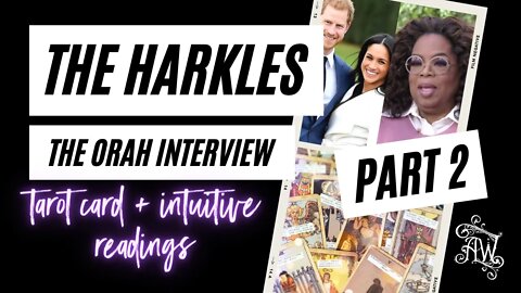 Meghan and Harry Oprah Interview #2 Psychic Reading