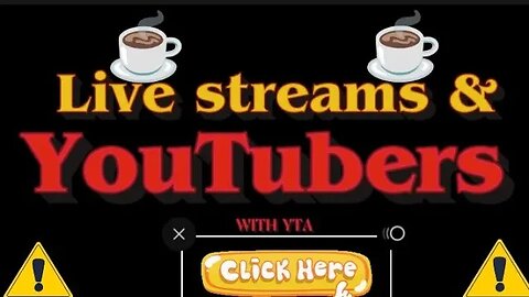 Live streams and YouTubers with YTA #youtubeasylum #livestreaming #drama #yta #youtubers #youtube