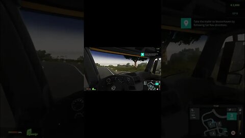 #Shorts Moving To My First Job In Truck Driver Simulator | Truck Game Videos