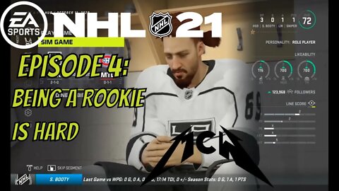 NHL 21 Be a Pro Episode 4: Being a Rookie is Hard