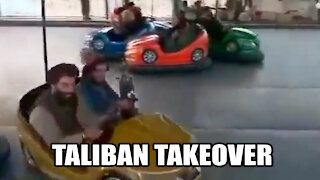 Taliban TAKES OVER Amusement Park in Disturbing Footage