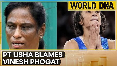 PT Usha puts onus on Vinesh Phogat in the disqualification row | WION World DNA