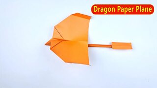 How to Make a Paper Plane That Flies Far/Paper Airplane Glider/Paper Crafts