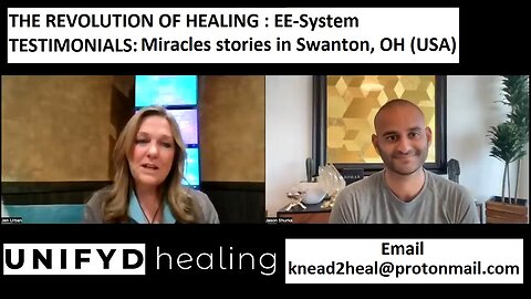 UNIFYD HEALING EESystem -TESTIMONIAL: Miracles stories in Swanton, OH (USA)