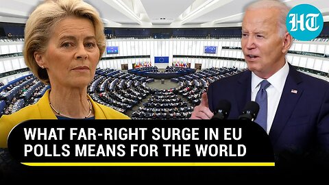 EU Parliament Polls: Big Blow To Macron & Scholz As Far-Right Makes Big Gains | The Big Implications