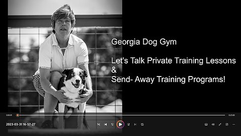 Georgia Dog Gym LIVE - 3/30/2023