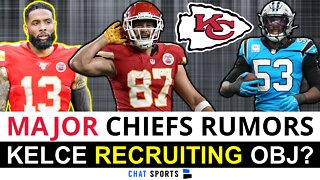 Chiefs Are "Serious Contenders" To Sign Odell Beckham Jr? + Trade For Brian Burns? | Chiefs Rumors