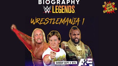 WrestleMania 1 A&E Biography review. A Coming Down The Aisle special