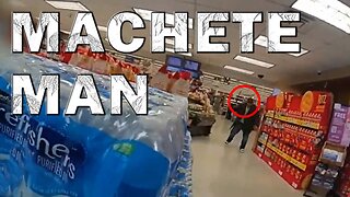 Dual Wielding Machete Suspect Takes Cops Around Grocery Store! LEO Round Table S09E54