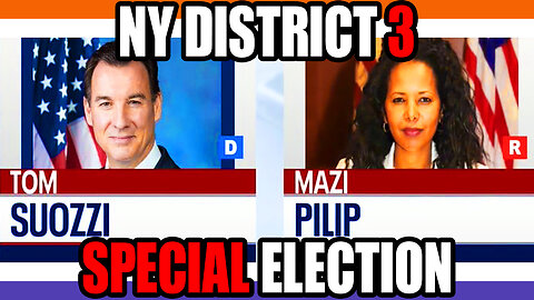 🔴LIVE: New York District 3 Special Election Results 🟠⚪🟣