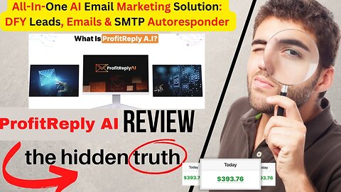 ProfitReply AI Review Demo Bonus: AI Email Marketing Solution DFY Leads, Emails & SMTP Autoresponder