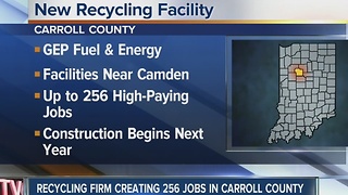 Recycling facility to bring over 250 jobs to Carroll County