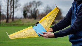 Design & Build of a Flying Wing (With Balsa Wood) + Project Files